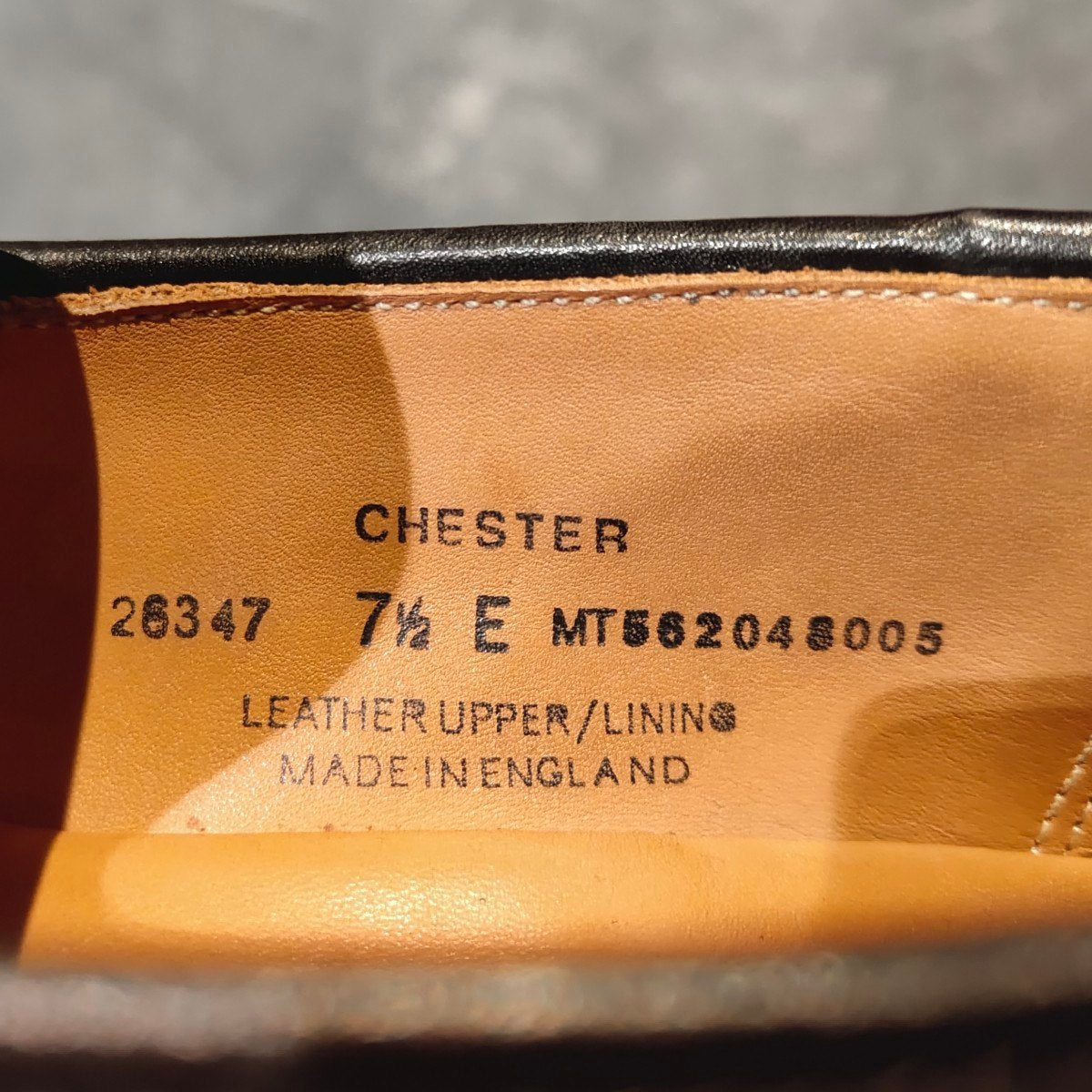 美品【CROCKETT&JONES】クロケット&ジョーンズ ビームスF別注 チェスター タッセルローファー ウイングチップ スエード ブラック サイズ UK7.5E