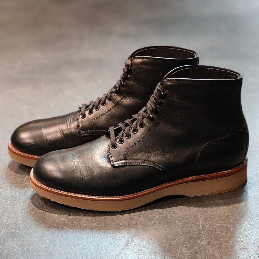 極美品◆【ALDEN】オールデン N4803H ブーツ クロムエクセル ブラック(黒) サイズ US9.5D 379ラスト