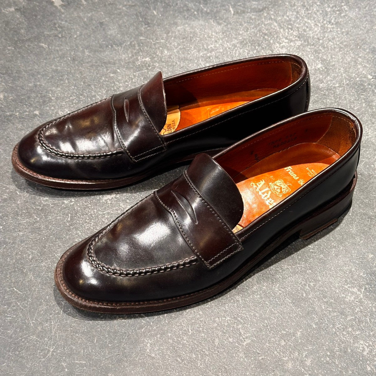 希少【ALDEN】オールデン M6202 Frans Boone別注 ペニーローファー
