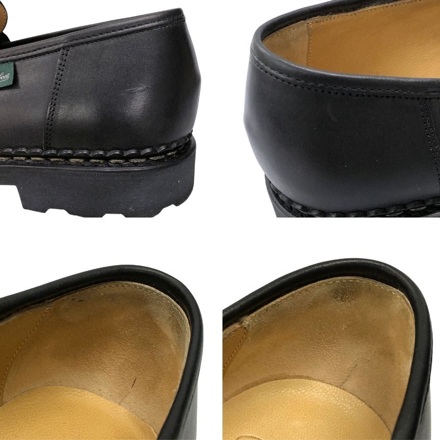【PARABOOT】パラブーツ ローファー レザー ブラック(黒) サイズ 26.5 ラスト