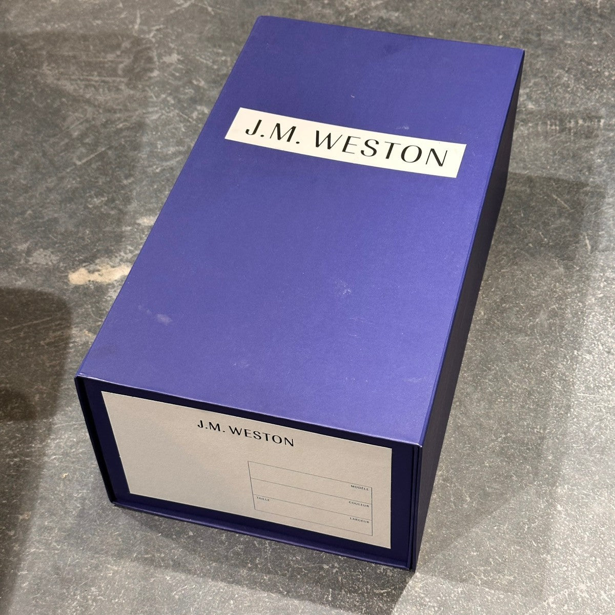 【J.M.WESTON】ジェイエムウエストン 180 シグニチャーローファー ボックスカーフ ブラック サイズUK8.5E 41ラスト