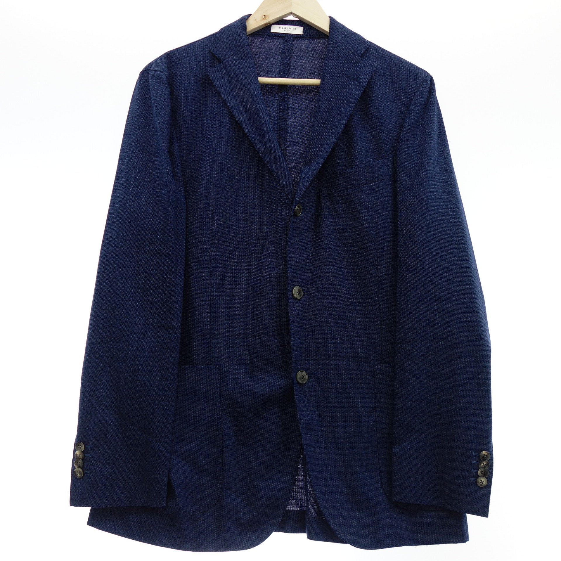 BOGLOILI】ボリオリ 段返り3Bウールジャケット N2902E K.JACKET SSモデル ネイビー サイズ 50 – LASTLAB