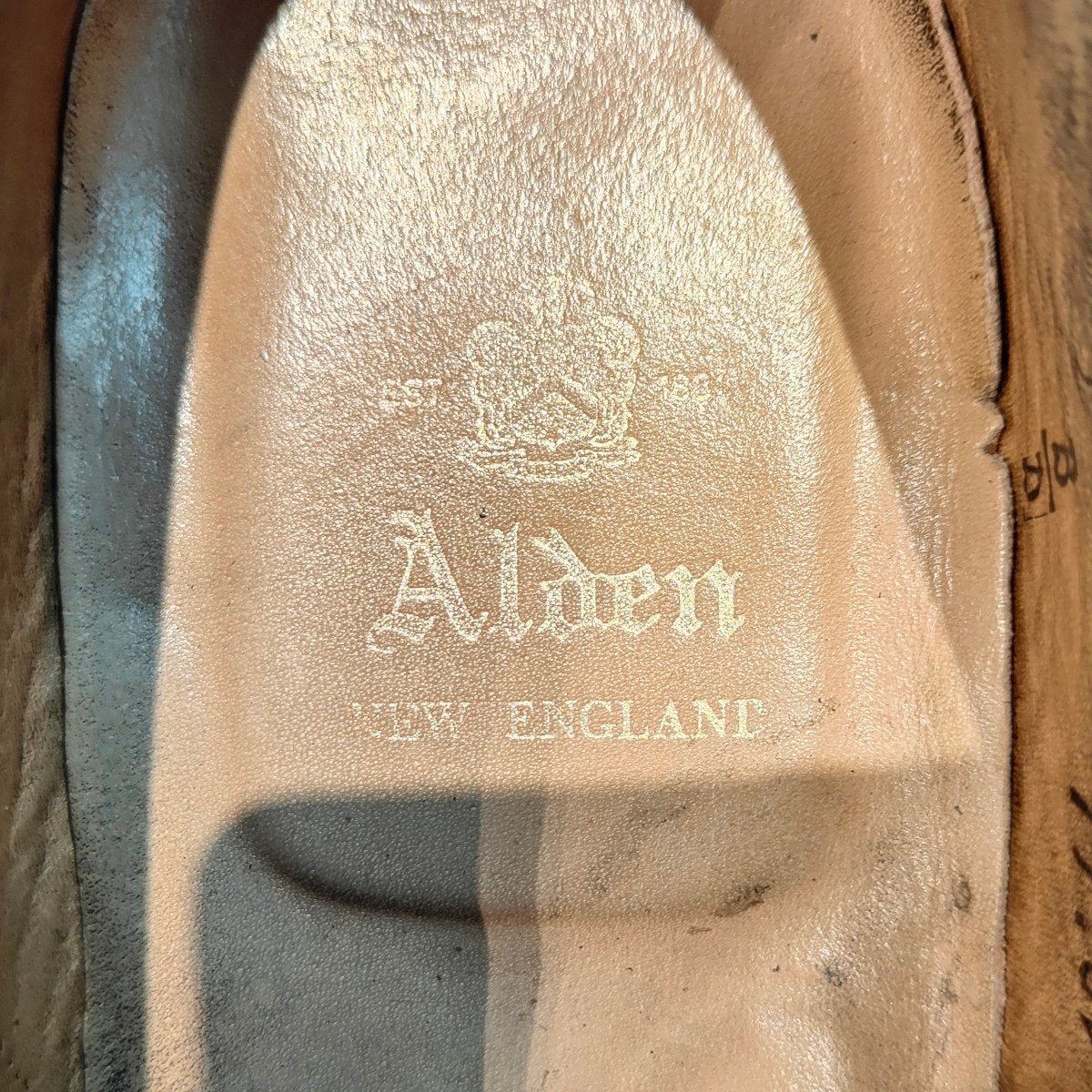 【ALDEN】オールデン 99162 ペニーローファー コードバン ダークバーガンディ サイズ US7D バンラスト 定価¥215,600-