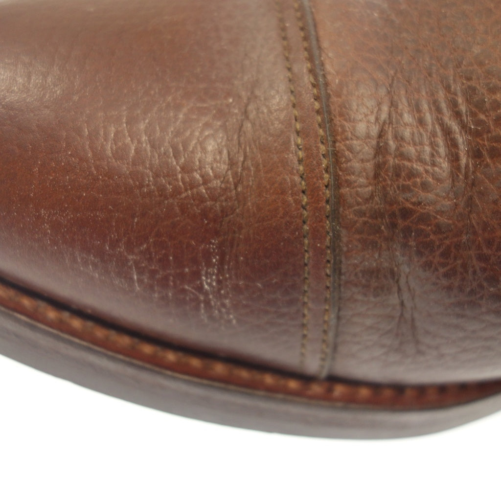 【CROCKETT&JONES × Paul Smith】クロケット&ジョーンズ × ポールスミス 別注レースアップブーツ ダービー グレインレザー ブラウン サイズ UK8.5E DERBY