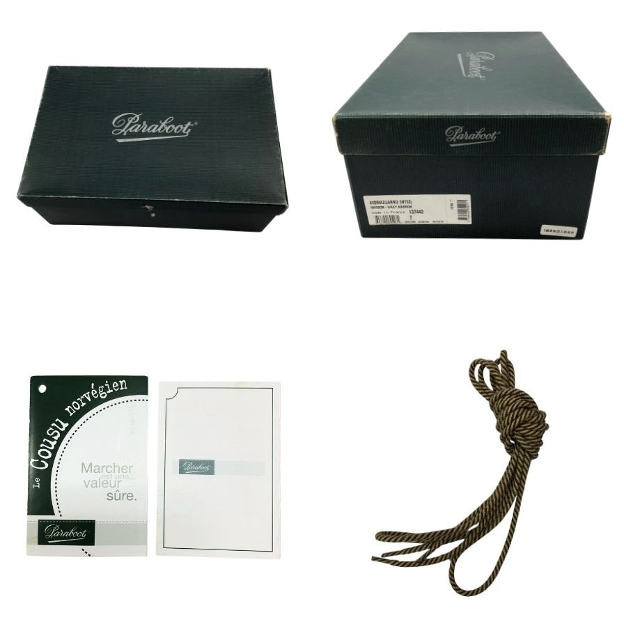 【PARABOOT】パラブーツ ブラウン(茶系) サイズ 7 ラスト