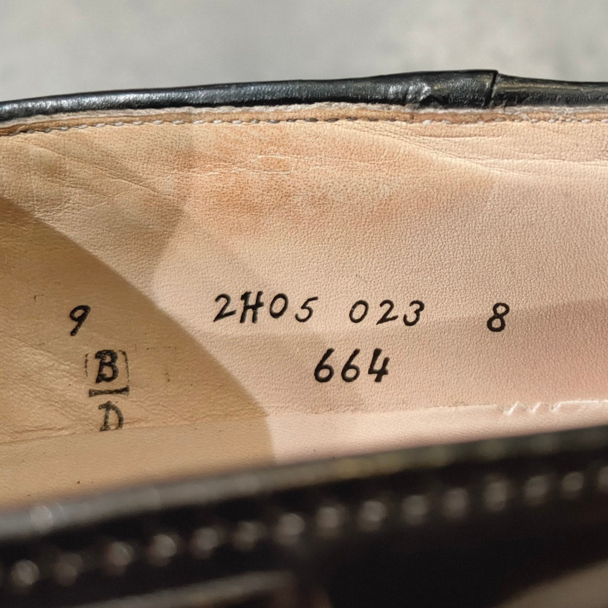 極美品 【ALDEN】オールデン 664 タッセルローファー コードバン ブラック サイズUS9D アバディーンラスト 参考定価¥217,800-