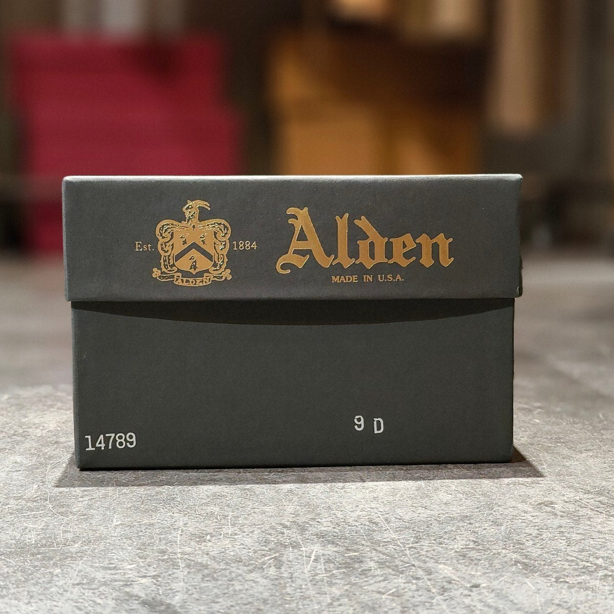 極美品 【ALDEN】オールデン レザーソウル別注 14789 チャッカブーツ コードバン ブラック サイズ US9D プラザラスト