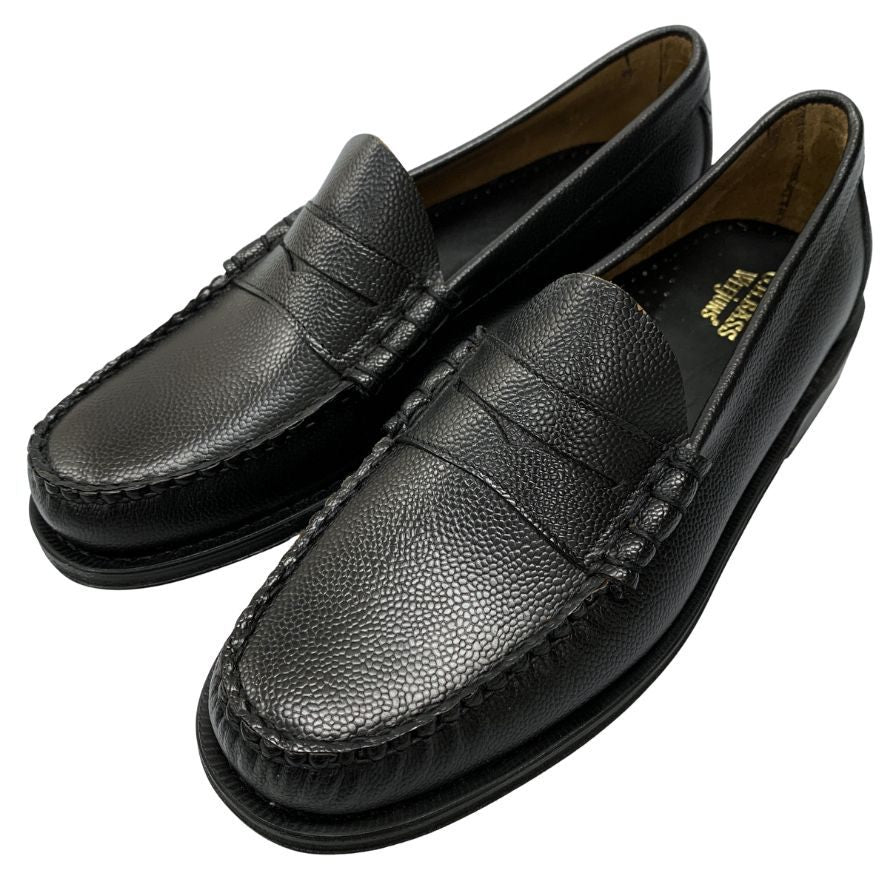 【G.H.Bass&Co.】ジーエイチバス ローファー シボレザー ブラック(黒) サイズ 9.5 ラスト