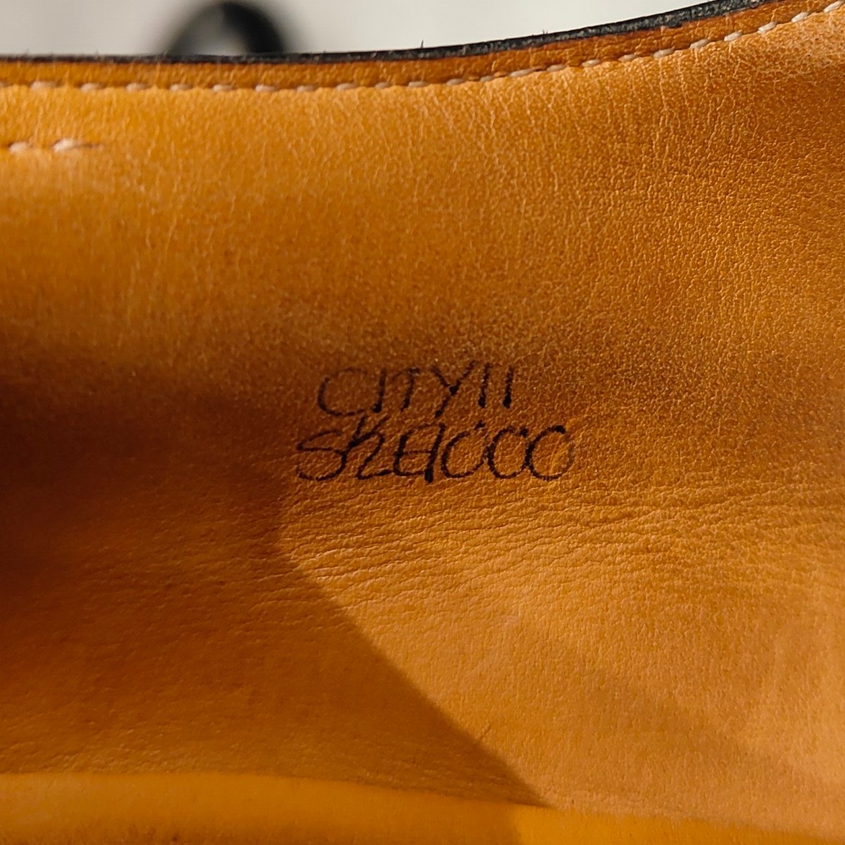 【JOHN LOBB】ジョンロブ シティ2 ストレートチップ カーフ ブラック サイズUK5.5E 7000ラスト参考定価¥228,800-