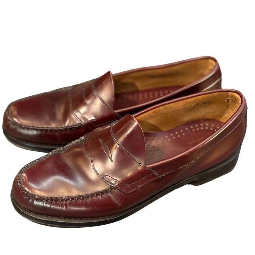 【G.H.Bass&Co.】ジーエイチバス ローファー バーガンディ ブラウン(茶系) サイズ US9.5D ラスト