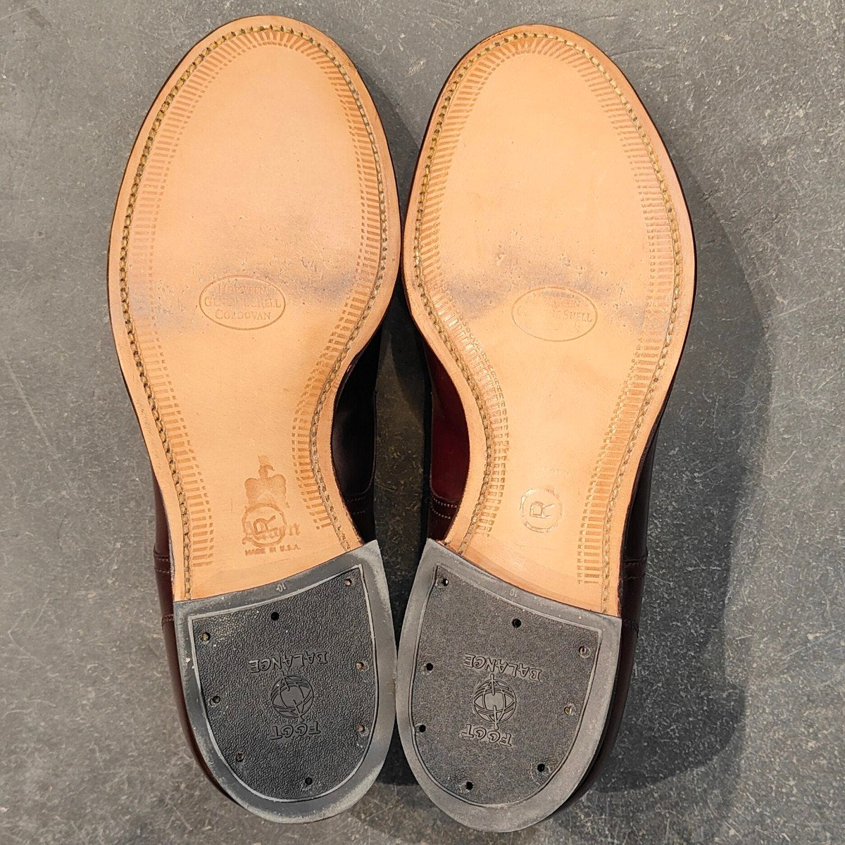 希少 新品未使用【ALDEN】オールデン リジェクト品 54038 NST Uチップ コードバン ダークバーガンディ サイズUS8.5D モディファイドラスト