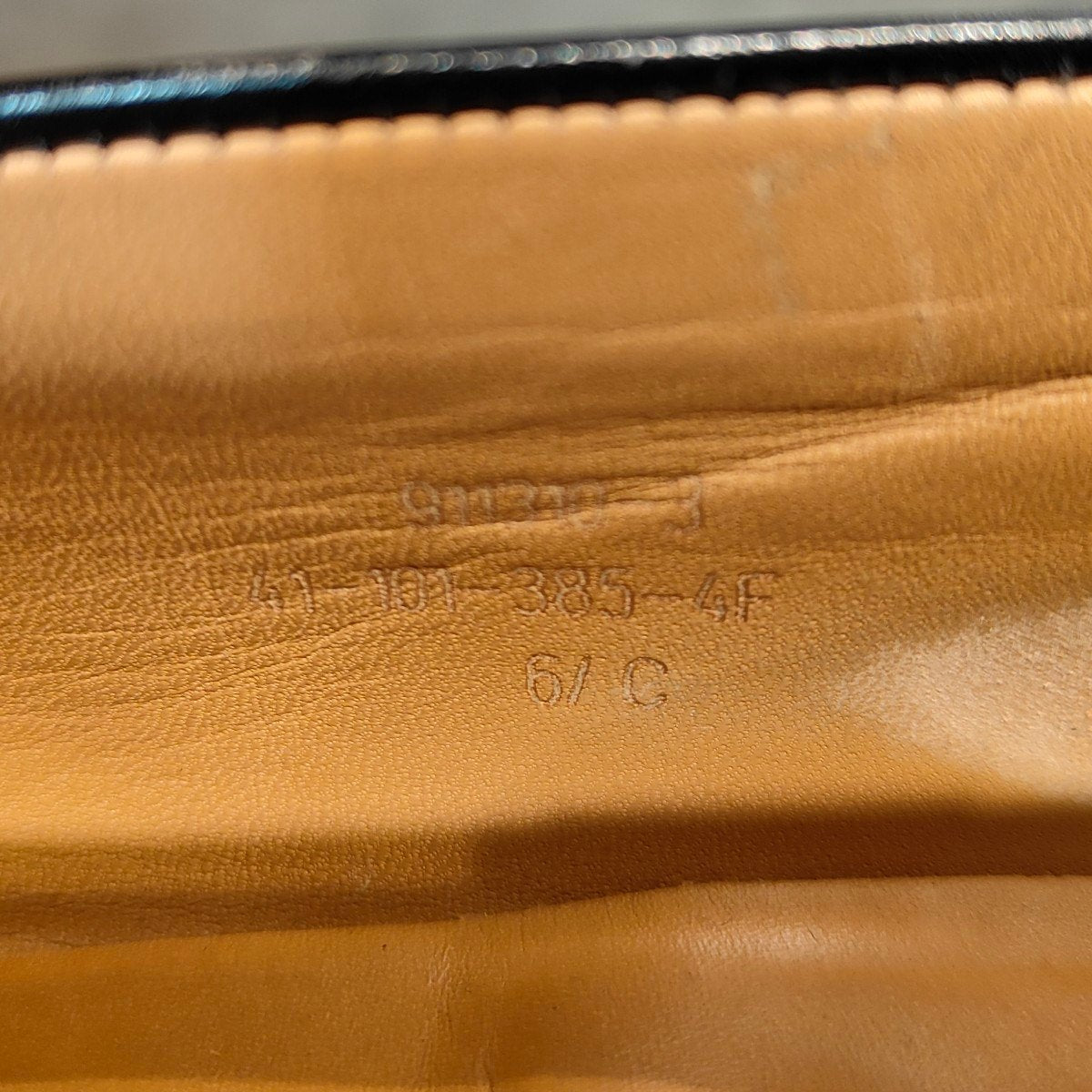 【J.M.WESTON】ジェイエムウエストン 385 トリプルソール ローファー ボックスカーフ ブラック サイズ UK6.5C 41ラスト 定価¥181,500-