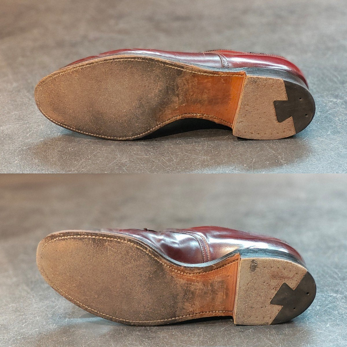 【ALDEN × UNITED ARROWS】オールデン × ユナイテッドアローズ 5432 別注 Vチップ コードバン ダークバーガンディ サイズ US9D モディファイドラスト