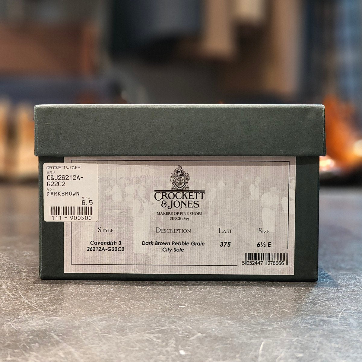 新品未使用 【CROCKETT&JONES】クロケット&ジョーンズ キャベンディッシュ3 タッセルローファー グレインレザー ブラウン サイズ UK6.5E 375ラスト 定価¥126,500-