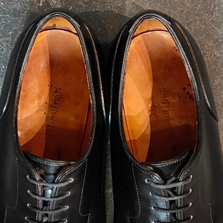 希少 美品【JOHN LOBB】ジョンロブ シャンボード Uチップ ブラック サイズ UK5.5E 8695ラスト