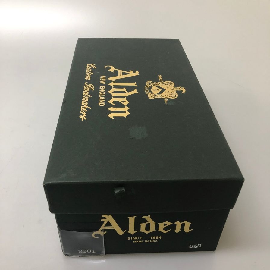 【ALDEN】オールデン 9901 ビジネスシューズ コードバン ブラック(黒) サイズ US6.5D