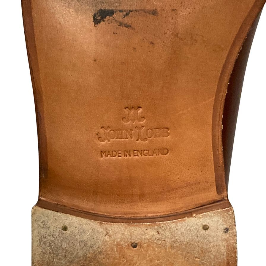 【JOHNLOBB】ジョンロブ ローファー カーフ ブラウン(茶系) サイズ 9E ラスト