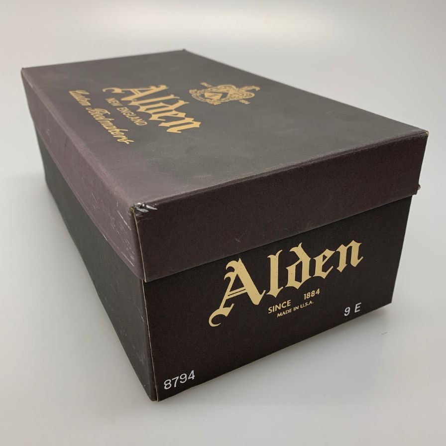 【ALDEN】オールデン 54038 ビジネスシューズ レザー ブラウン(茶系) サイズ 8.5 ラスト