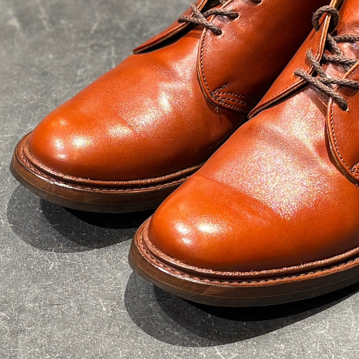 【Tricker's】トリッカーズ ウィンストン チャッカブーツ M7468 カーフ ブラウン サイズUK6.5