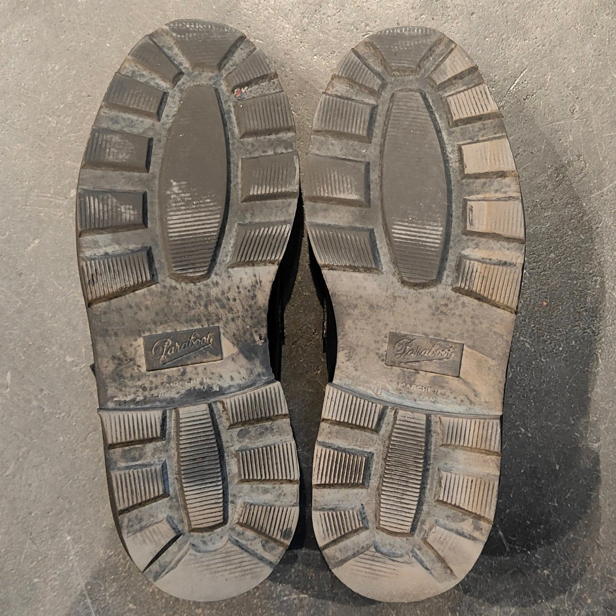 【Paraboot】パラブーツ SHIPS別注 ランス コインローファー カーフグレインレザーコンビ ブラック サイズ UK6F