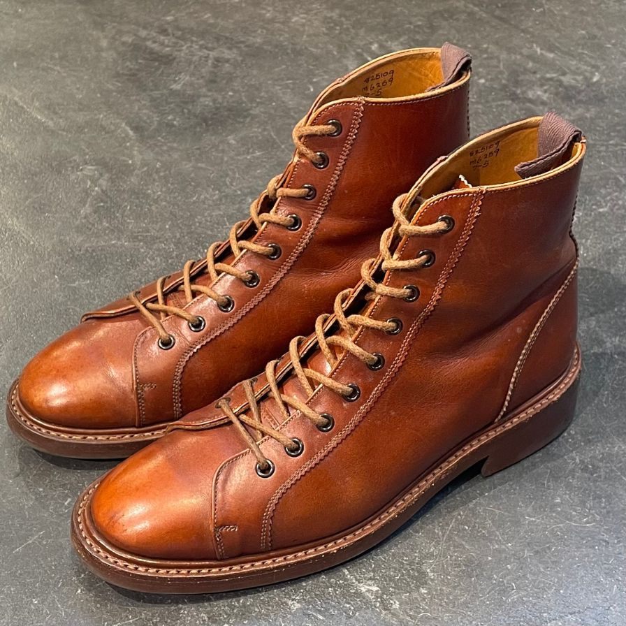 【Tricker's】トリッカーズ M6259 モンキーブーツ ブラウン サイズ UK7