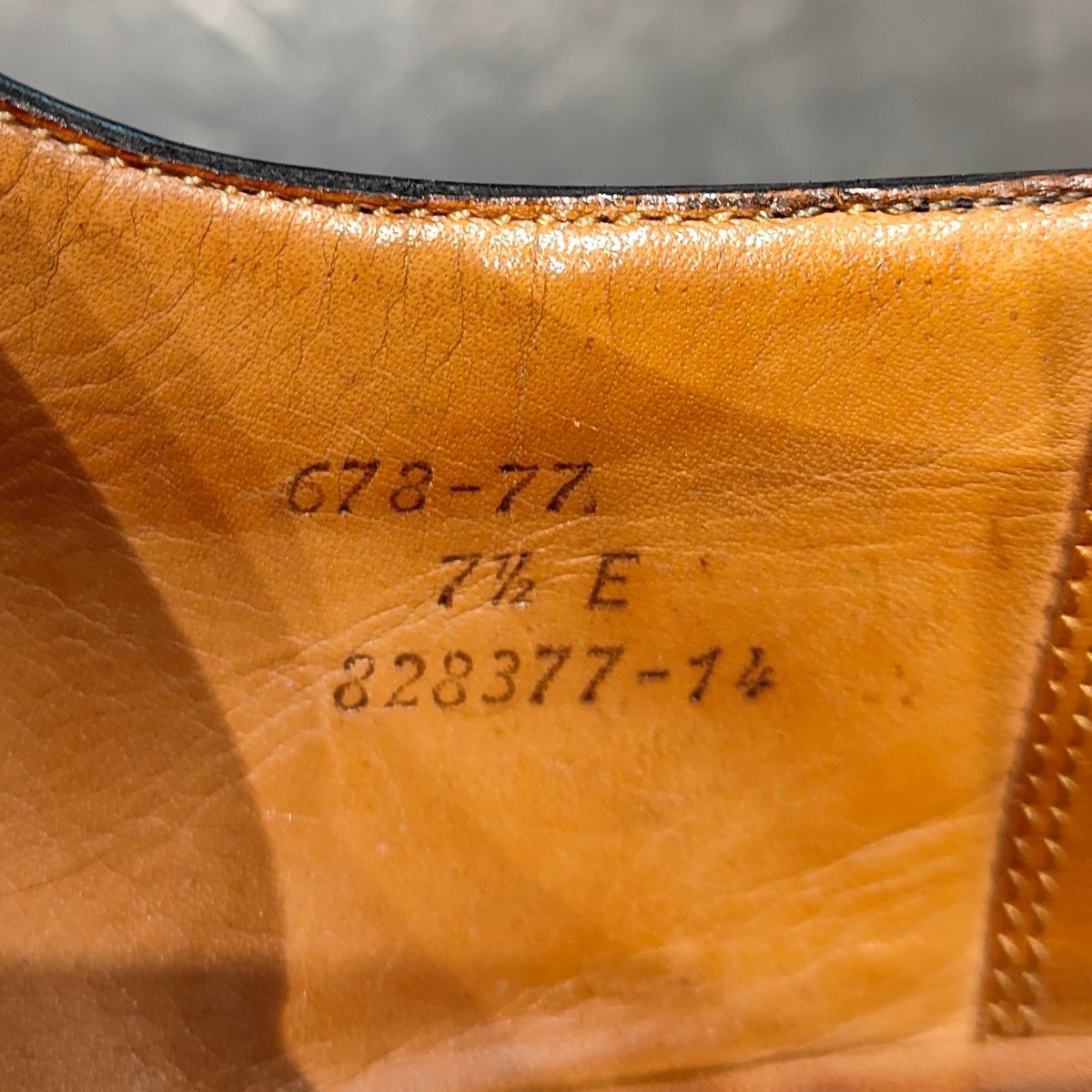 希少【J.M.WESTON】ジェイエムウエストン 旧旧ロゴ シングルモンク Wメダリオン カーフ ブラック サイズUK7.5E