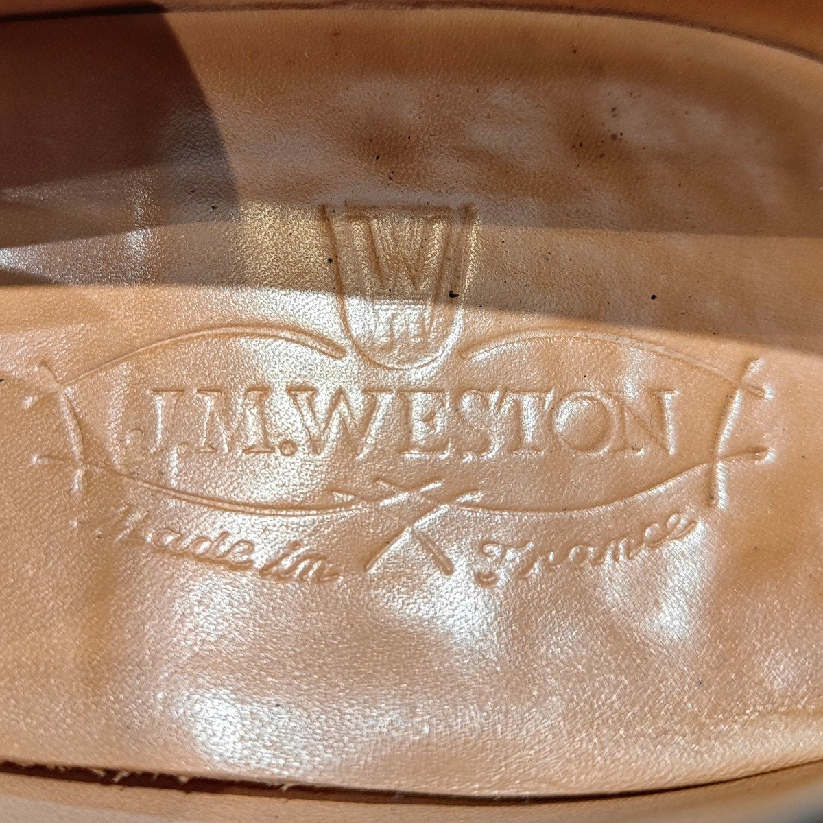 【J.M.WESTON】ジェイエムウエストン 180 シグニチャーローファー ボックスカーフ ブラック サイズ UK6.5D 41ラスト 定価¥151,800-