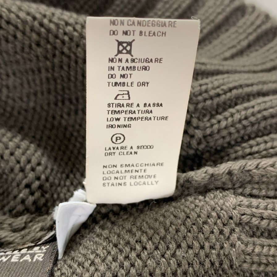 【ZANONE】ザノーネ ニット グレー系 サイズ 46