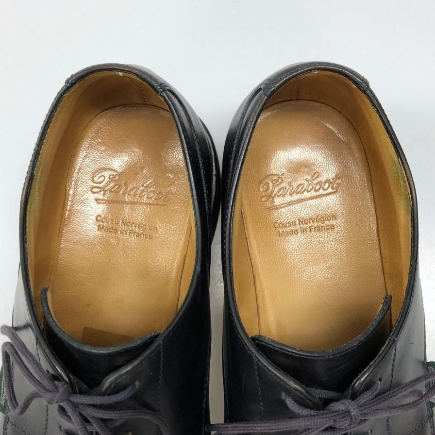 【Paraboot】パラブーツ ビジネスシューズ カーフ ブラック(黒) サイズ UK7 ラスト