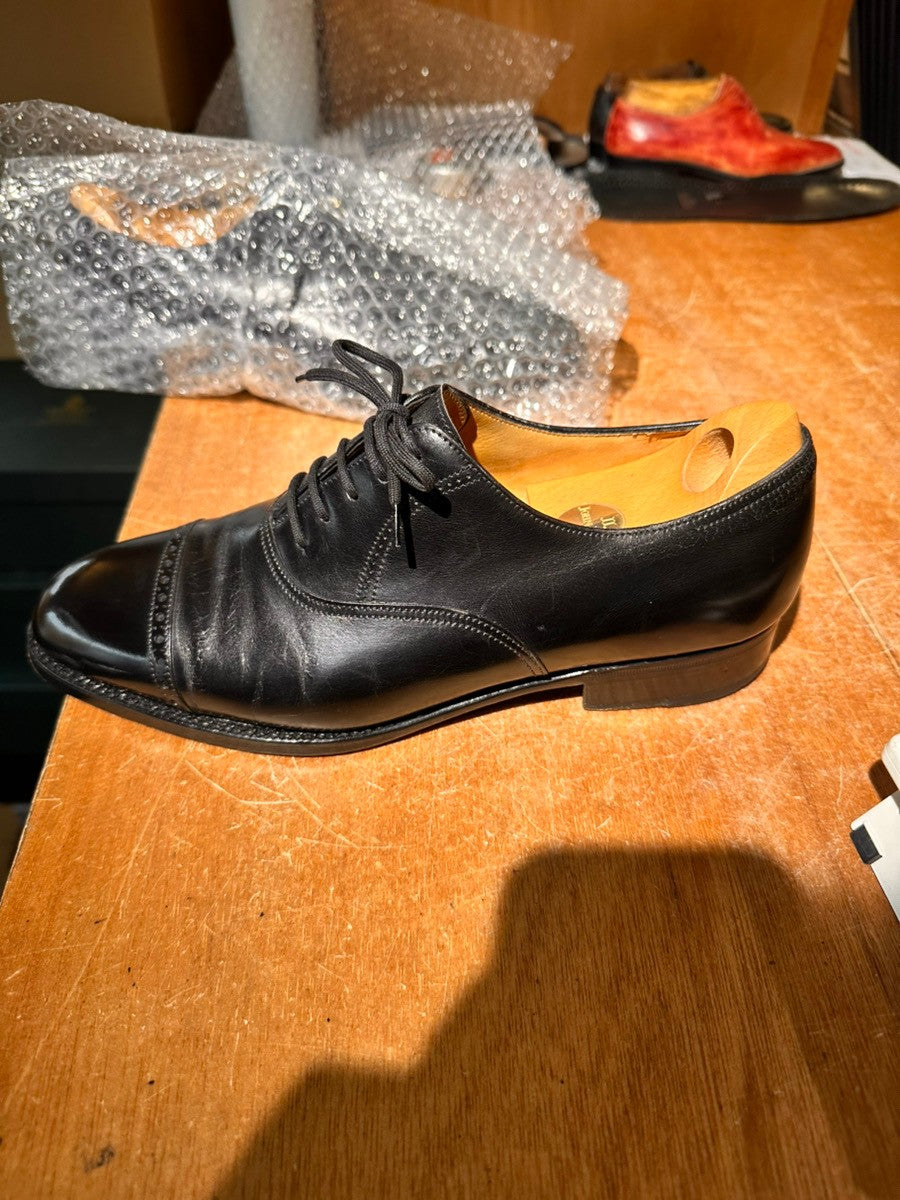 【JOHN LOBB】ジョンロブ フィリップ2 ビジネスシューズ カーフ ブラック(黒) サイズ UK5.5E ラスト