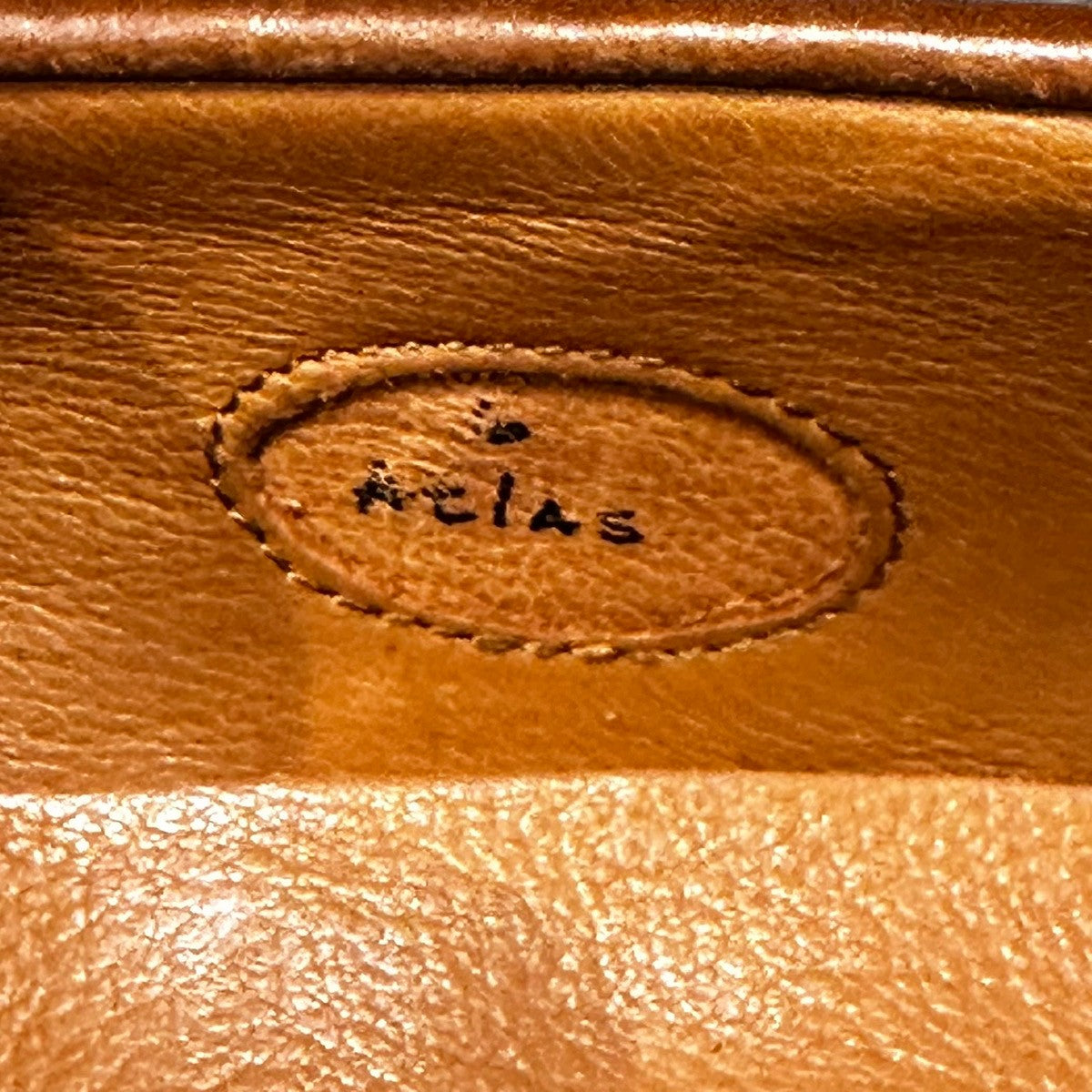 未使用品【RAYMAR】レイマー アトラス コインローファー カーフ ブラウン サイズUS6