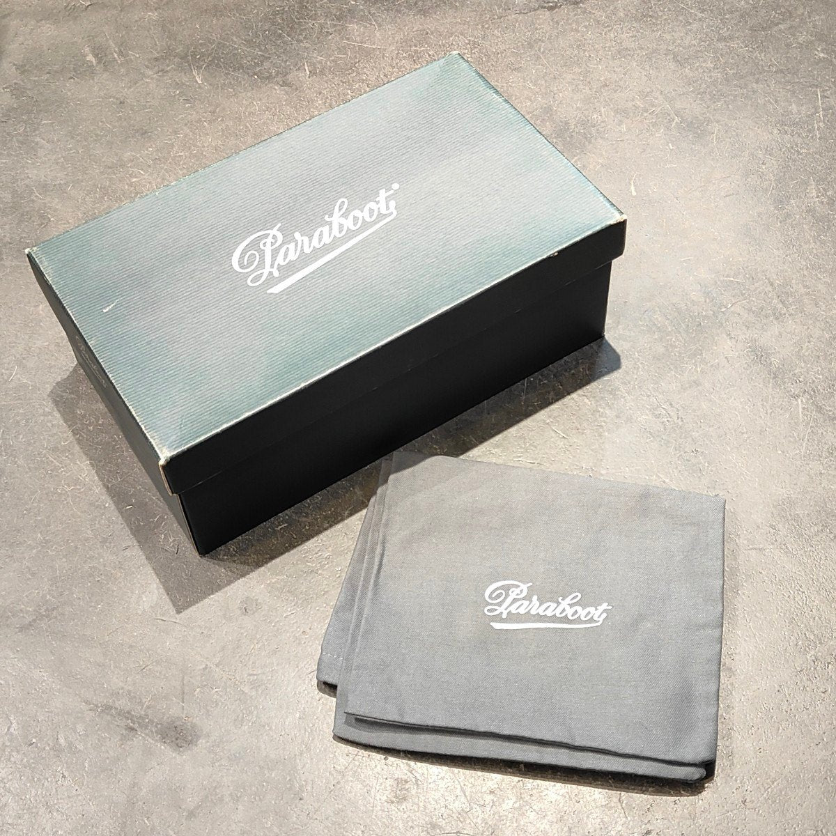 使用数回【Paraboot】パラブーツ アルル プレーントゥ リスレザー カフェ サイズUK5 参考定価¥88,000-