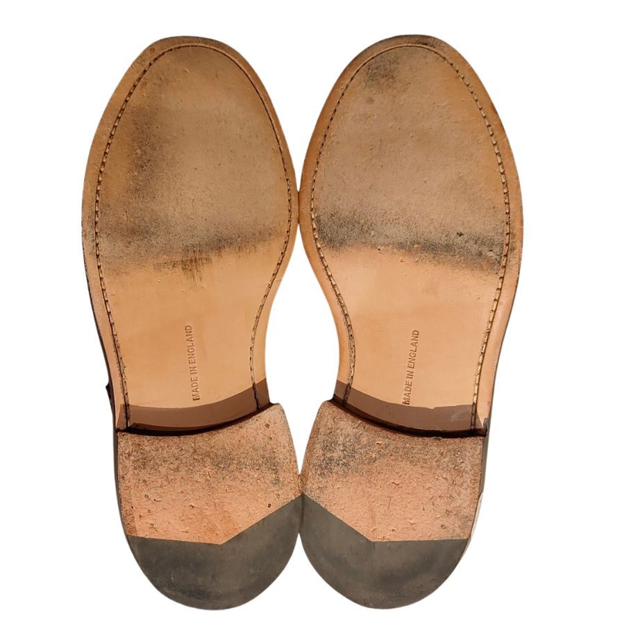 【Tricker’s】トリッカーズ M5633 ビジネスシューズ シボレザー ブラウン(茶系) サイズ UK7.5 ラスト