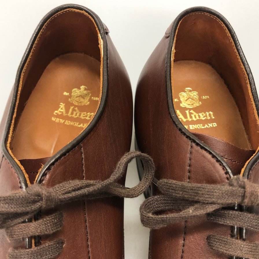 【ALDEN】オールデン N6511 ビジネスシューズ カーフ ブラウン(茶系) サイズ 6ハーフ ラスト