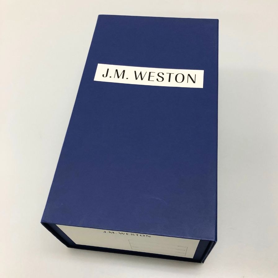 新品未使用【J.M.WESTON】ジェイエムウエストン 641 ゴルフ Uチップ スエード ダークブラウン サイズ UK7E 31ラスト 参考定価176,000-