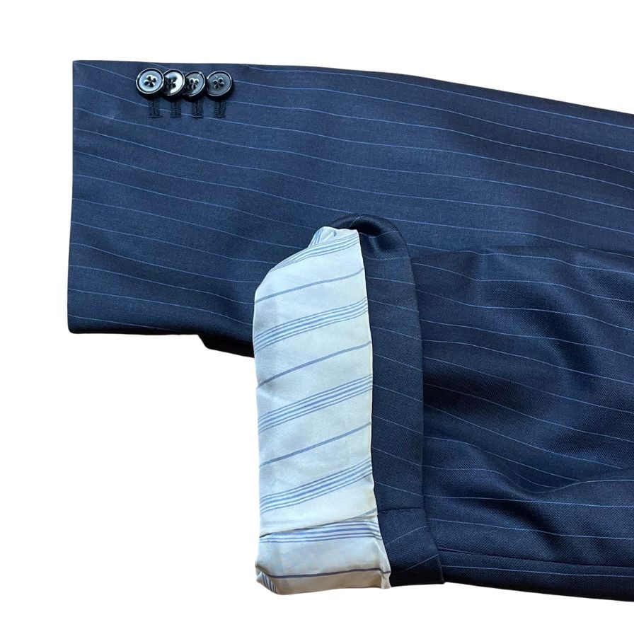 【エルメネジルド ゼニア】Ermenegildo Zegna スーツセット ネイビー(紺) サイズ 56