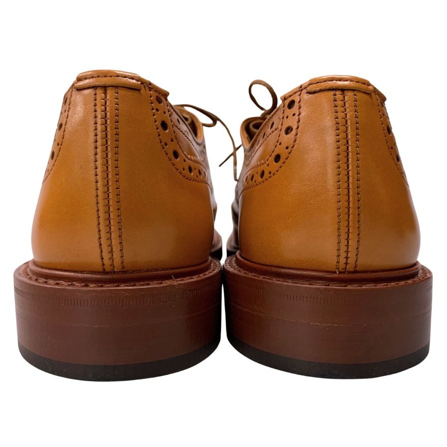 【Tricker’s】トリッカーズ M5633 ビジネスシューズ ウイングチップ ブラウン(茶系) サイズ 9.5 ラスト