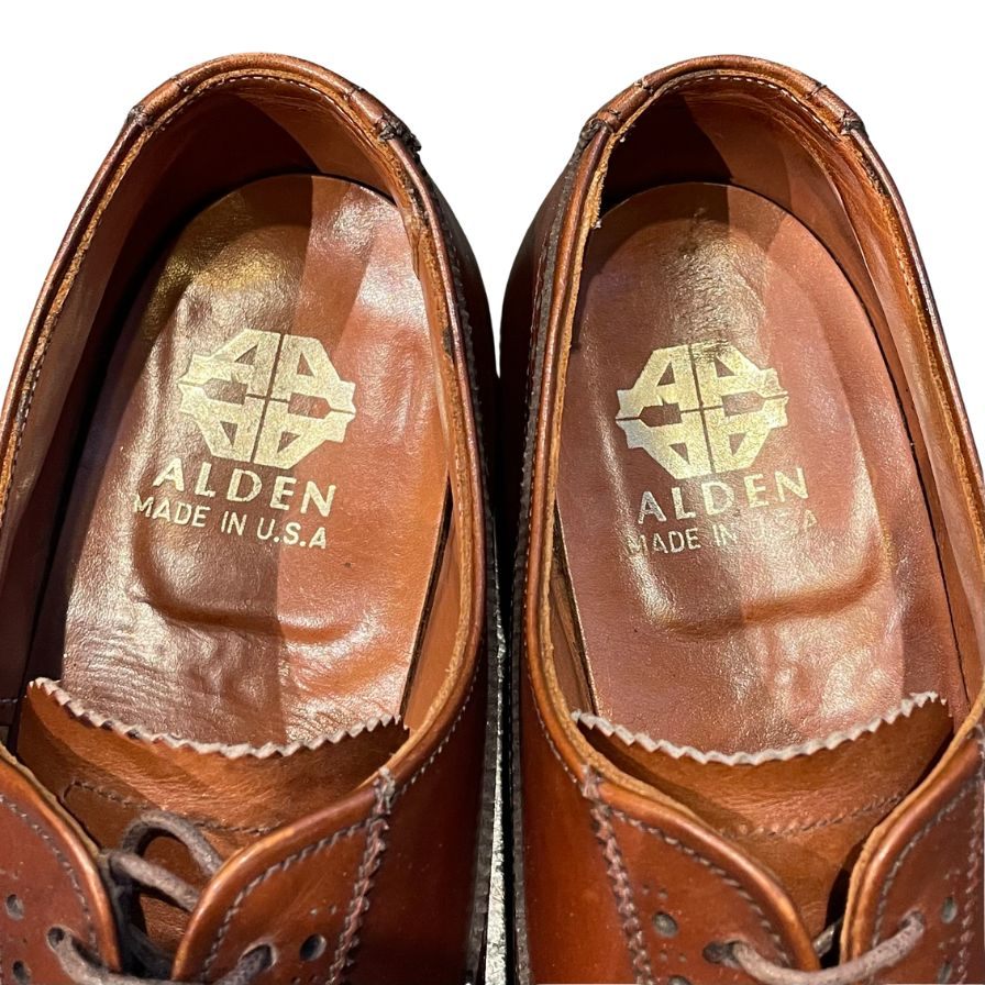 【ALDEN】オールデン 927 スエードシューズ カーフ ブラウン(茶系) サイズ US7.5E ラスト