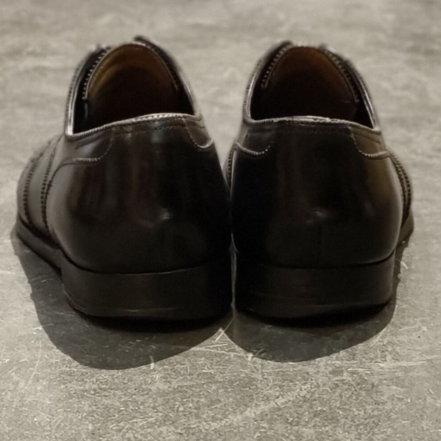 ダメージ品【JOHN LOBB】ジョンロブ ウィドナー カーフ ブラック サイズ UK6.5E 8695ラスト ※クラックあり