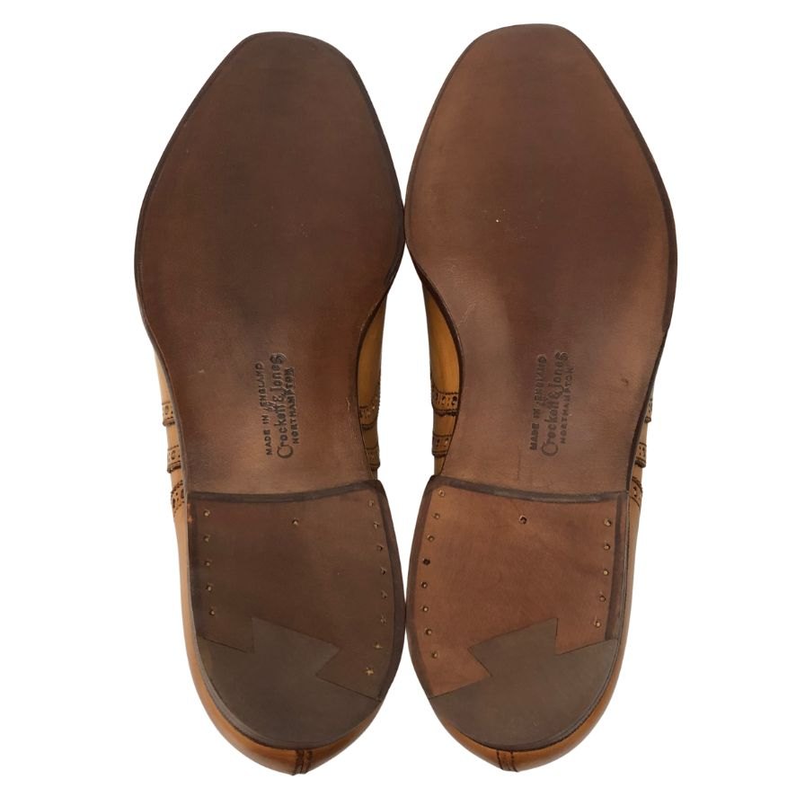 【crockett & jones】クロケット&ジョーンズ ビジネスシューズ ブラウン(茶系) サイズ 9 ラスト