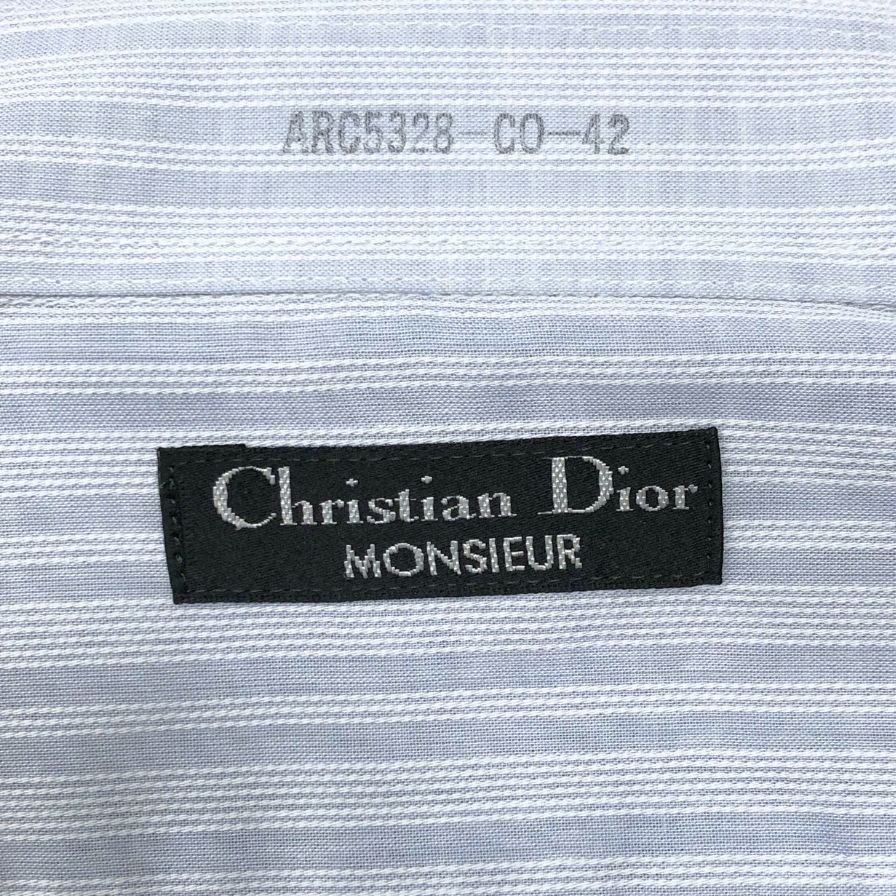 【Christian Dior MONSIEUR】クリスチャンディオールムッシュ 半袖シャツ サイズ