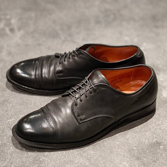 【ALDEN】オールデン レザーソウル別注 9571F ブルーチャー キャップトウ カーフ ブラック サイズUS8.5D カプリラスト
