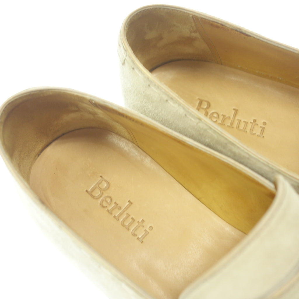 【Belruti】ベルルッティ スエード ローファー UK9