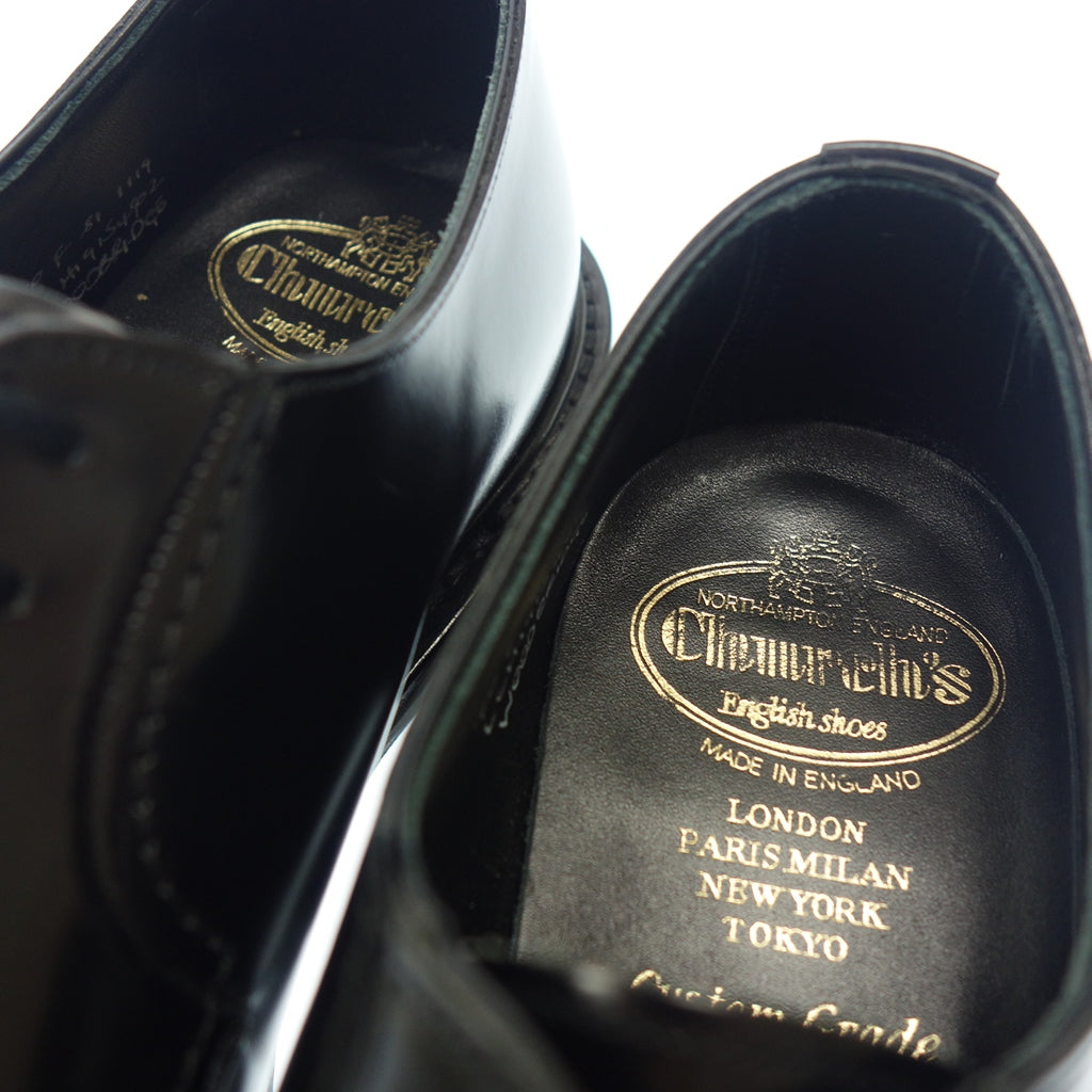 【Church's】チャーチ WOODBRIDGE ポリッシュドバインダーカーフ プレーントゥ UK7F