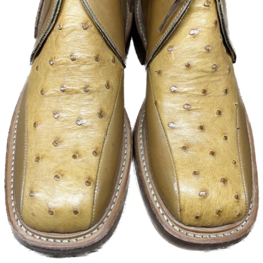 【Tricker’s】トリッカーズ M6406 カーフ オーストリッチ チャッカブーツ UK6
