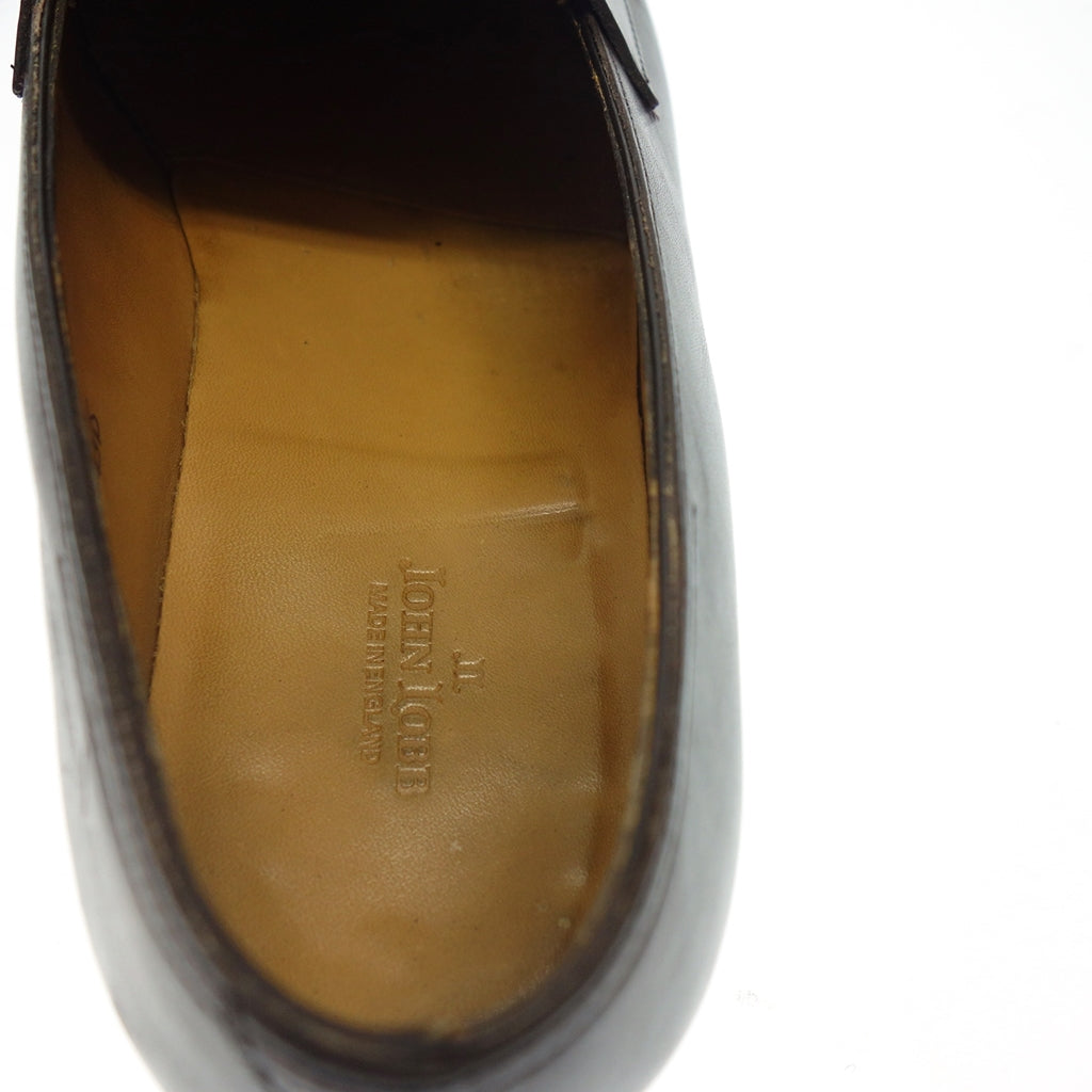 【JOHN LOBB】ジョンロブ LOPEZ ペニーローファー カーフ ブラウン サイズ UK7.5E ラスト