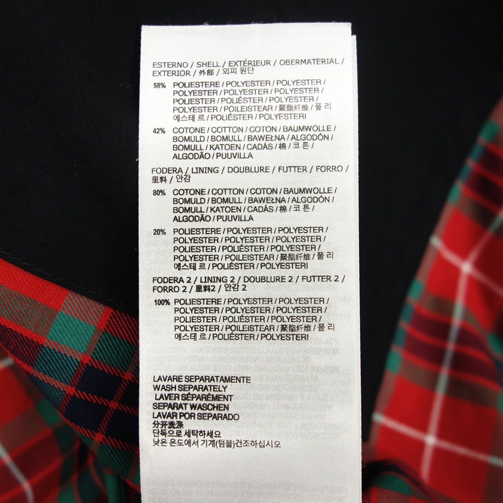 【BARACUTA】バラクータ G-9 ハリントンジャケット ブラック サイズ 40 HARRINGTON JACKET
