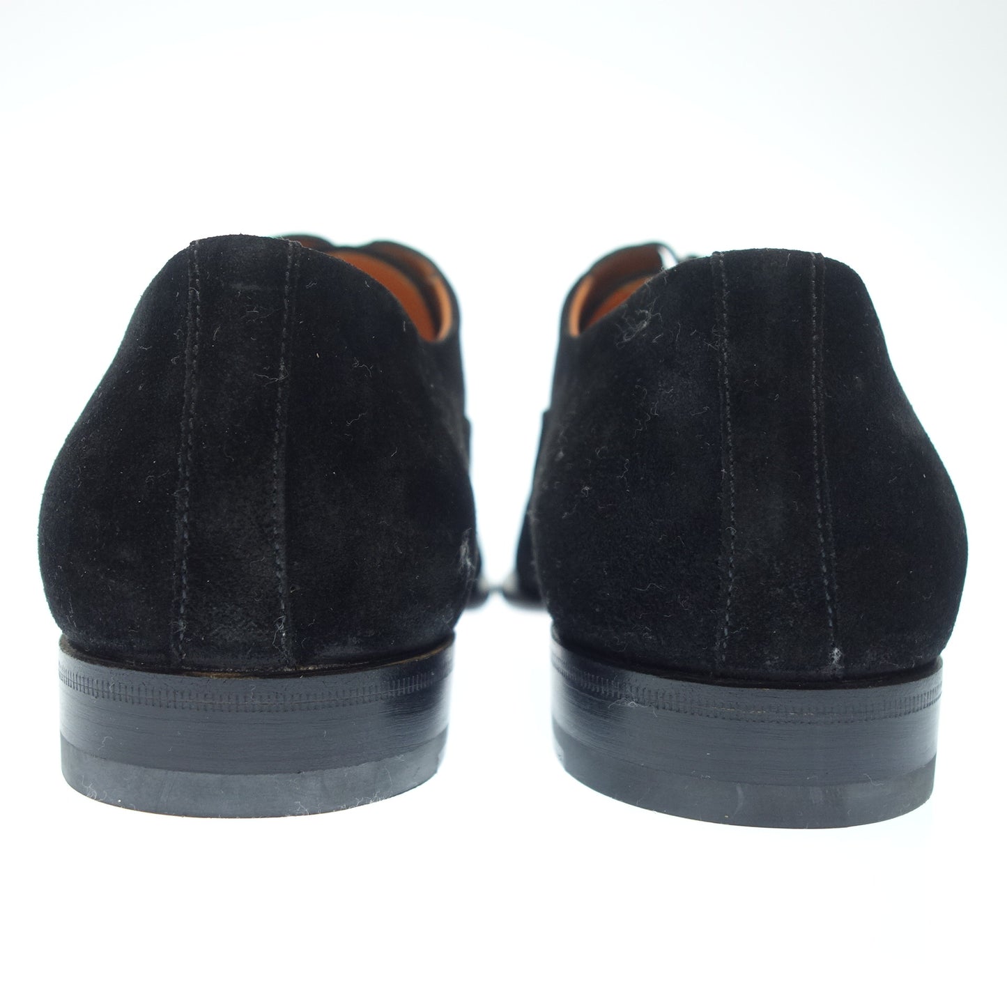 【Santoni】サントーニ 6365 ストレートチップ スエード ブラック サイズ 5 ラスト