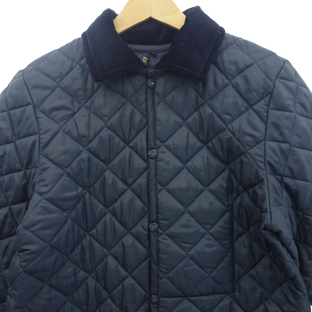 【LAVENHAM】ラベンハム キルティングブルゾン ネイビー サイズ 38