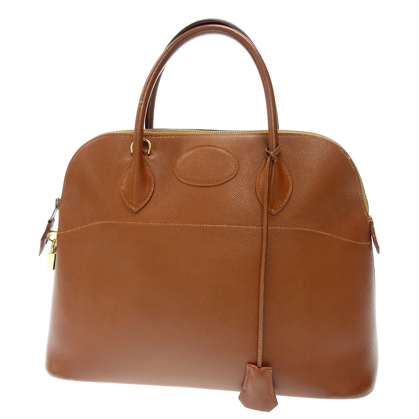 【HERMES】エルメス ハンドバッグ ボリード35 クシュベル ゴールド金具 ○Y刻 ブラウン